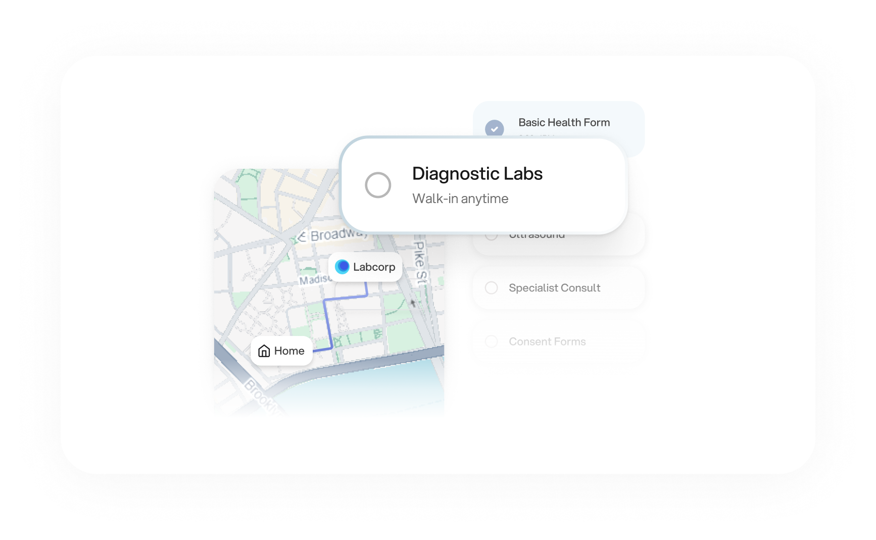 Complete your diagnostic testing at home