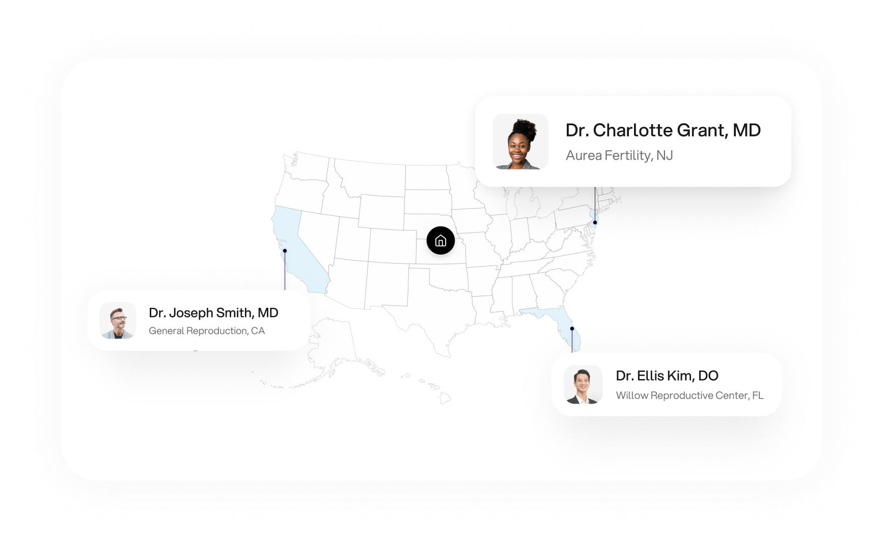 Consult up to 3 specialists to find your perfect match